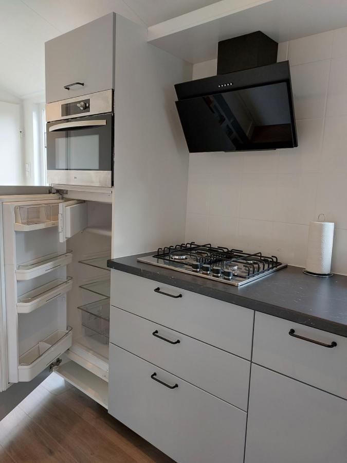 Modern En Chic Chalet Tot 4 Personen Op De Veluwe Recreatiepark De Oude Driest Putten Dış mekan fotoğraf